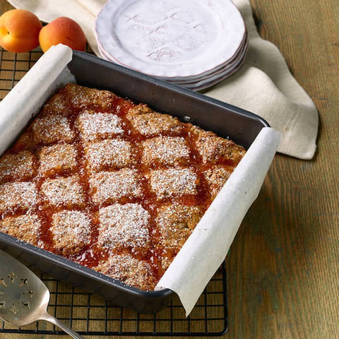 Gâteau Losanges Danois aux Abricots