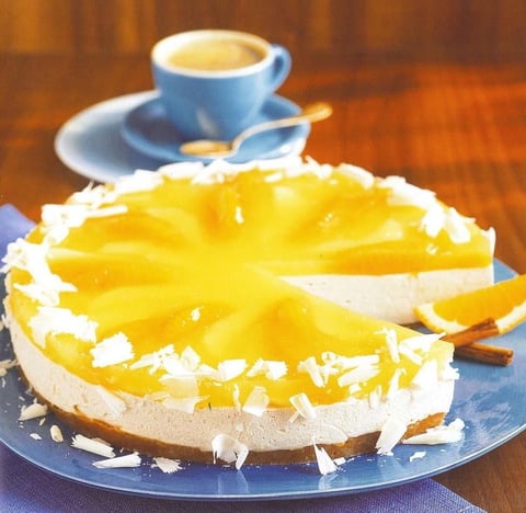 Gâteau Mousseux Oranges et Speculoos
