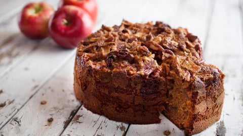 Gâteau Pommes et Épeautre