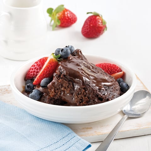 Gâteau-pouding au Chocolat à la Mijoteuse