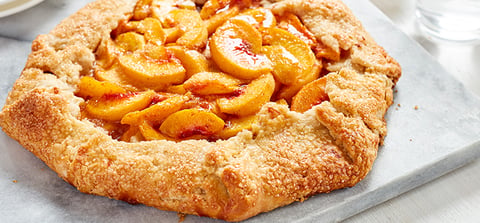 Galette aux Pêches