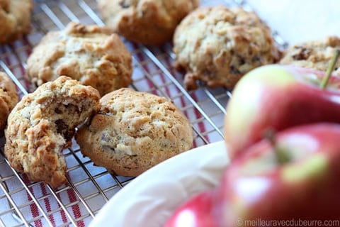 Galettes aux Pommes et aux Raisin Bran