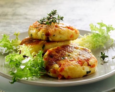 Galettes de Pommes de Terre aux Herbes