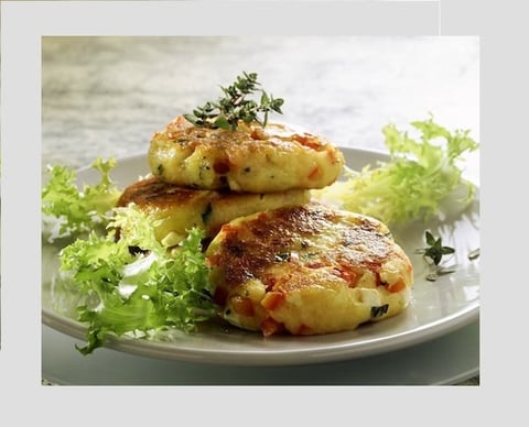 Galettes de Pommes de Terre aux Herbes
