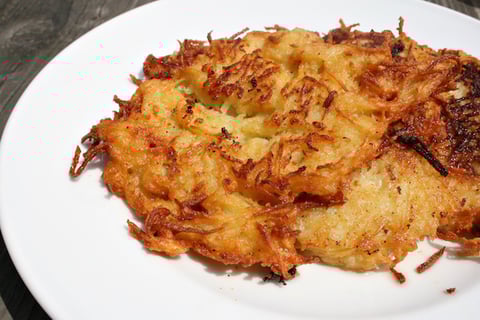 Galettes de Pommes de Terre aux Oignons