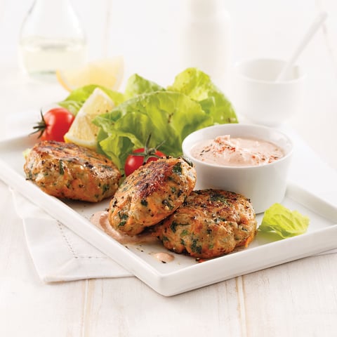 Galettes de Poulet et Patates Douces