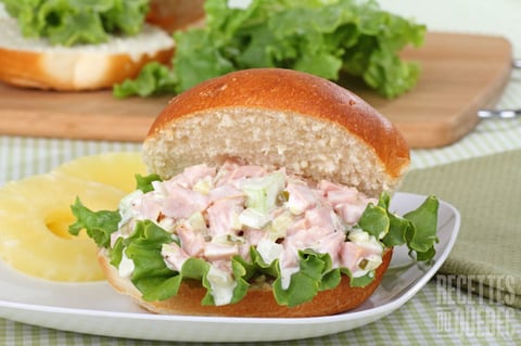 GARNITURE POUR SANDWICH AU JAMBON ET MIEL