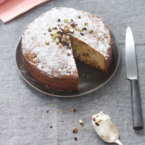 Gâteau à la Ricotta et Fruits Confits