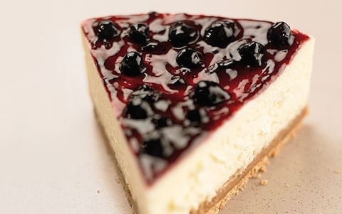 Gâteau au Fromage au Miel et Compote de Bleuets