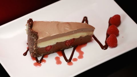 GÂTEAU AU FROMAGE TRIPLE CHOCOLAT