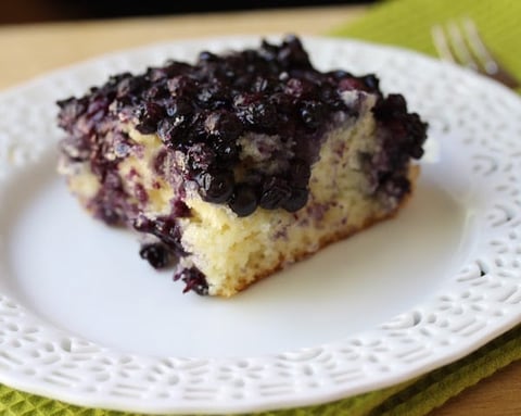 Gâteau aux Bleuets (myrtilles) à L'ancienne