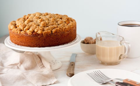 Gâteau aux Pommes et au Caramel Latte