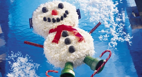 Gâteau Bonhomme de Neige