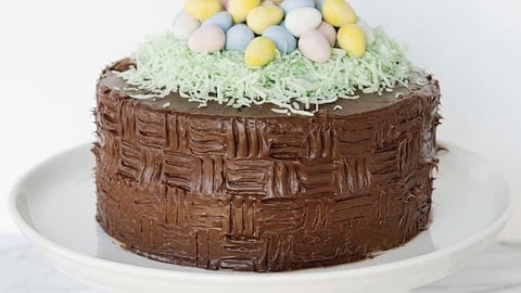 Gâteau Corbeille de Pâques