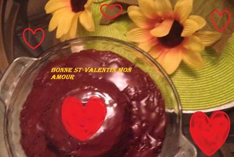 Gâteau d'amour Chocolaté