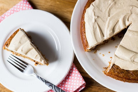 Gâteau de Courge Poivrée au Gingembre pour l'action de Grâce