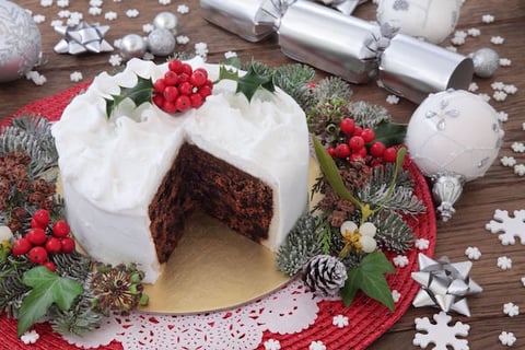 Gâteau de Noël Anglais (Christmas cake)