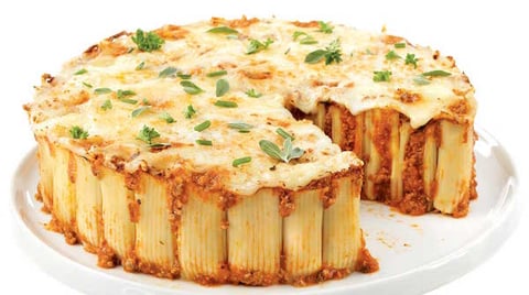Gâteau de Rigatonis au Boeuf