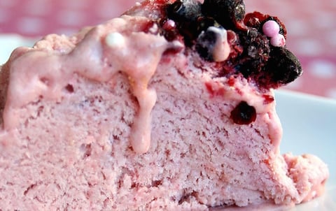 Gâteau Glacé aux Fruits Rouges
