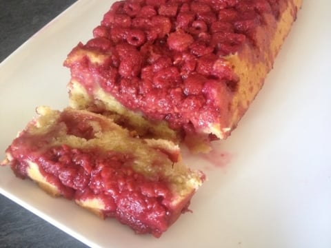 Gâteau Sablé aux Framboises