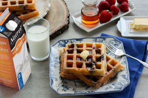 Gaufres aux Bleuets