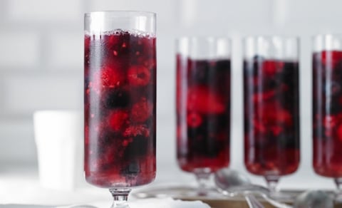 GELÉE D’EAU D’ÉRABLE AUX PETITS FRUITS