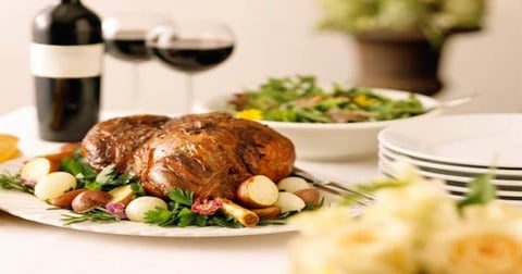 Gigot D'agneau aux Pommes Boulangères