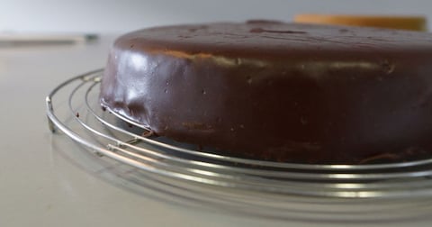 Glaçage au Chocolat Noir Croquant