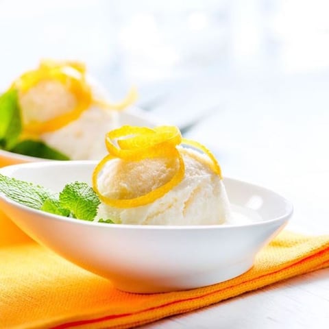 Glace au Citron Facile
