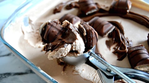 Glace Kinder Bueno & Nuttela (sans sorbetière)
