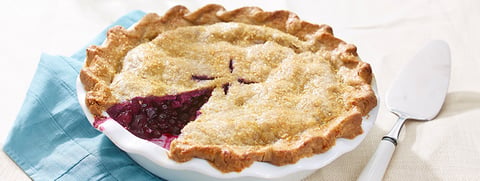 Tarte aux Bleuets Sans Gluten