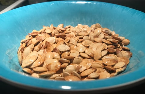 Graines de Citrouille Grillées et Salées