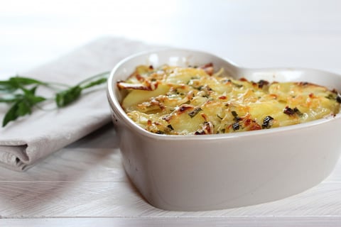 Gratin au Confit de Canard
