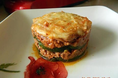 Gratin Courgettes Viande Hachée