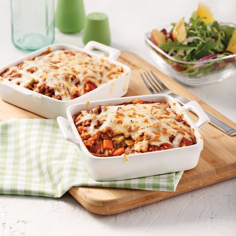 Gratin de Boeuf et Riz aux Tomates