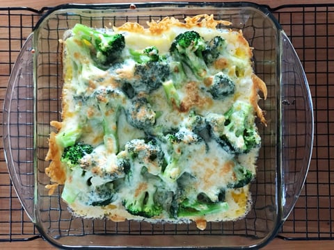 GRATIN DE BROCOLI KETO