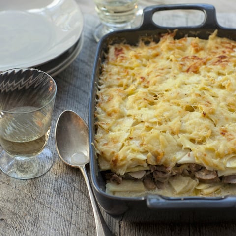 Gratin de Céleri-Rave et de Dinde
