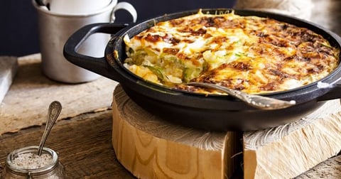 Gratin de Courgettes à la Savoyarde