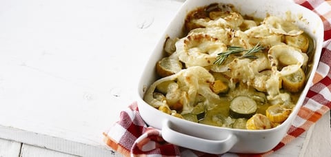 GRATIN DE COURGETTES AU ROMARIN