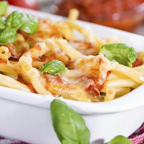 Gratin de Macaroni à la Bolognaise