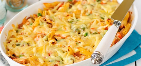 Gratin de Pâtes au Potiron et Beaufort