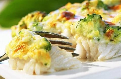 Gratin de Poisson aux Brocolis