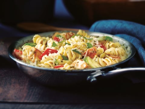 Gratin de Rotinis et de Poulet aux Légumes