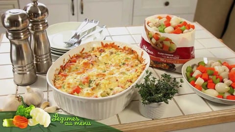GRATIN D'ORZO AUX LÉGUMES
