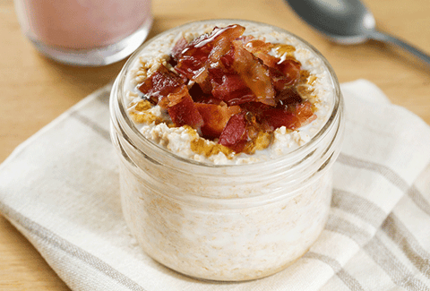 Gruau du Lendemain à L’érable et au Bacon Ready Crisp