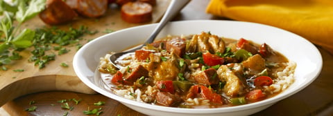Gumbo au Poulet Cuit à la Mijoteuse