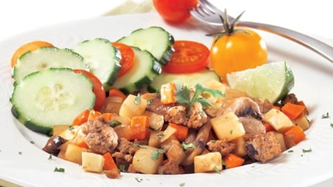 Hachis de Veau et de Légumes-racines