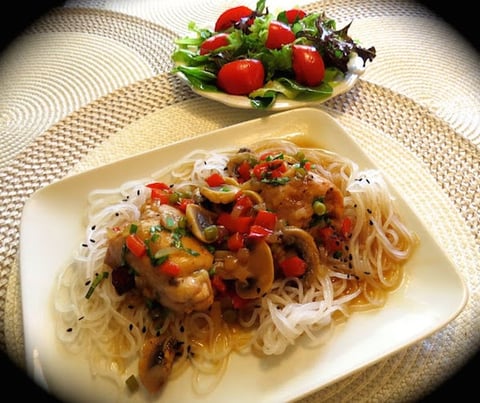 Hauts de Cuisse de Poulet à la Chinoise