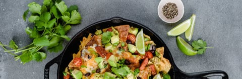 Nachos Chorizo, Haricots Noirs et Avocat