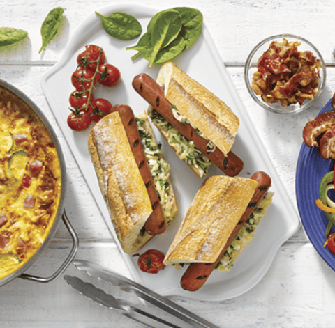 Hot Dog aux Épinards et Fromage Fondu